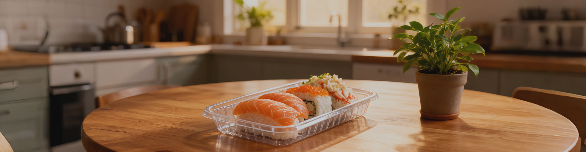 PET Food Packaging Containers